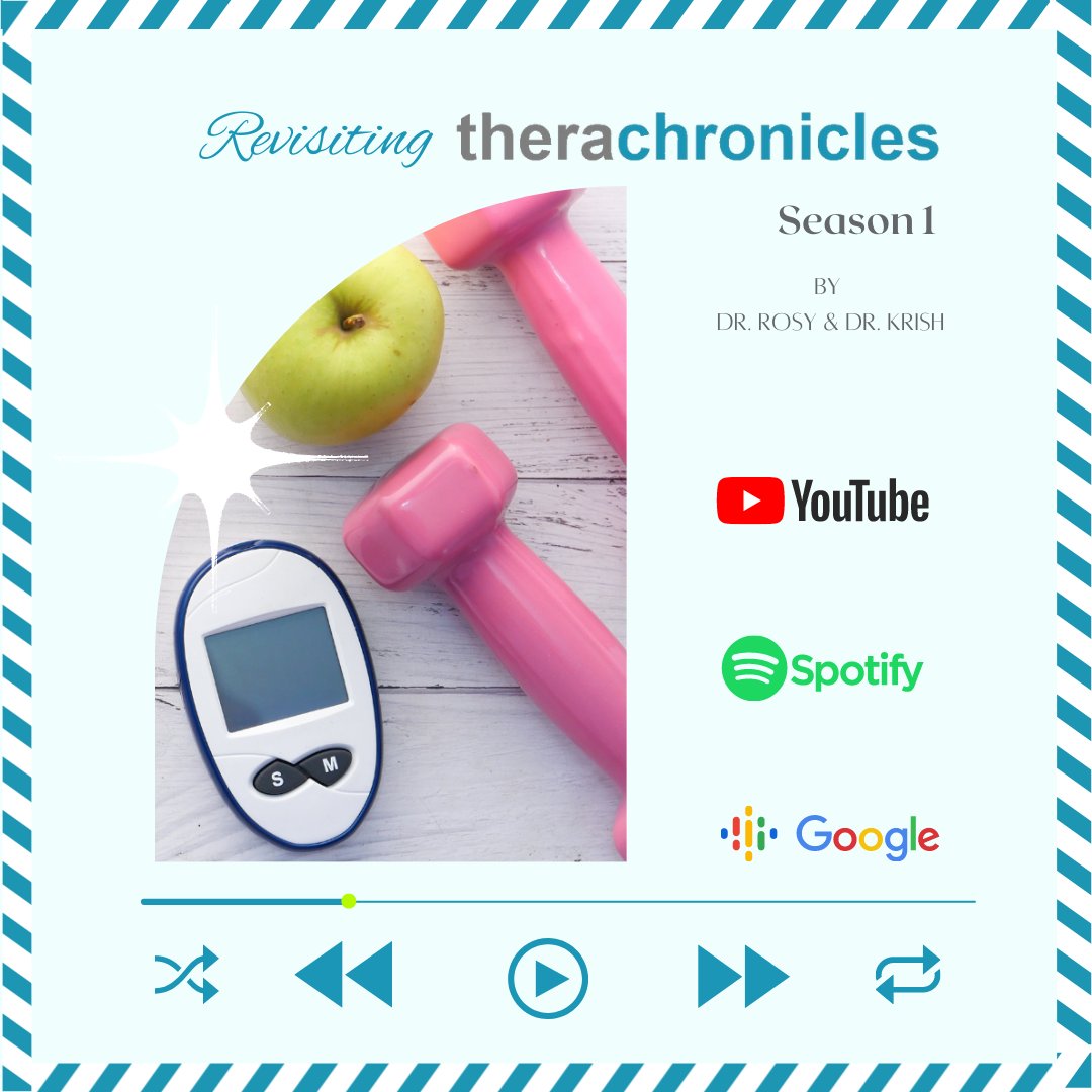 Revisiting Therachronicles with Dr. Rosy and Dr. Krish, Season 1.
To know more about Diabetes tune in to the episodes at
linktr.ee/therachronicles

<a href="/krrishon/">Dr. Krish</a> #therachron #theraclan #therachronicles #tailoringtherapy #podcast #diabetes #drrosysaysso