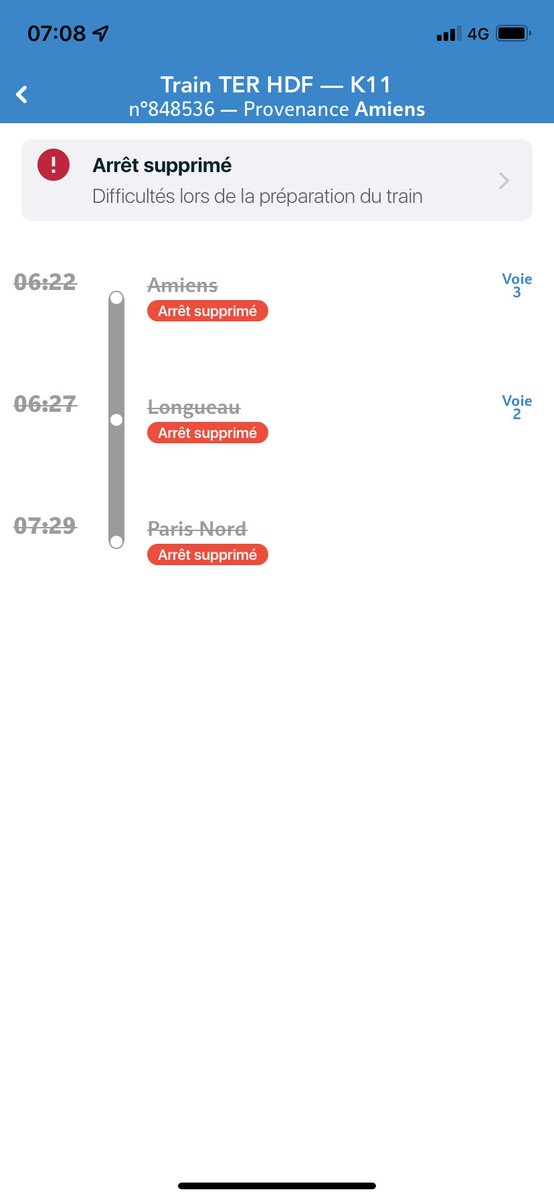 Asso_LUTECE's tweet photo. Rien ne part d’Amiens ce matin !Au départ de Creil et de Compiègne c’est aléatoire… 
Bref y’a rien qui va ! https://t.co/13oNlKw7GY