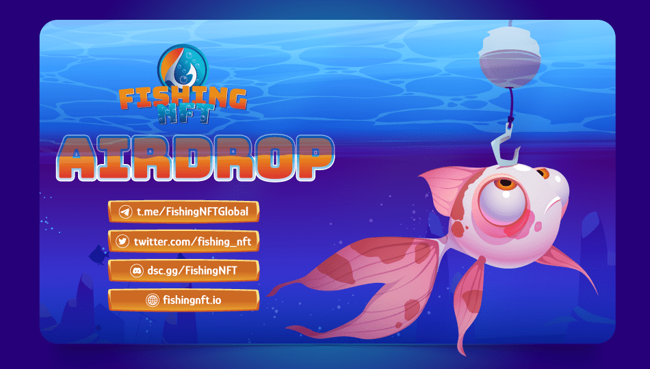 AirdropsGun's tweet image. 🚀 Airdrop: Fishing NFT
💰 Value: 1,000,000 Fishcoin Token
👥 Referral: +1 Entry
📅 End Date: 18th March, 2022
🏦 Distribution Date: TBA

🎐 Airdrop Link: t.me/AirdropsGun/14…

@fishing_nft #AirdropsGun #FishingNFT #NFTs #NFTCollection #DYOR #NFA #cryptocurrency #BSC