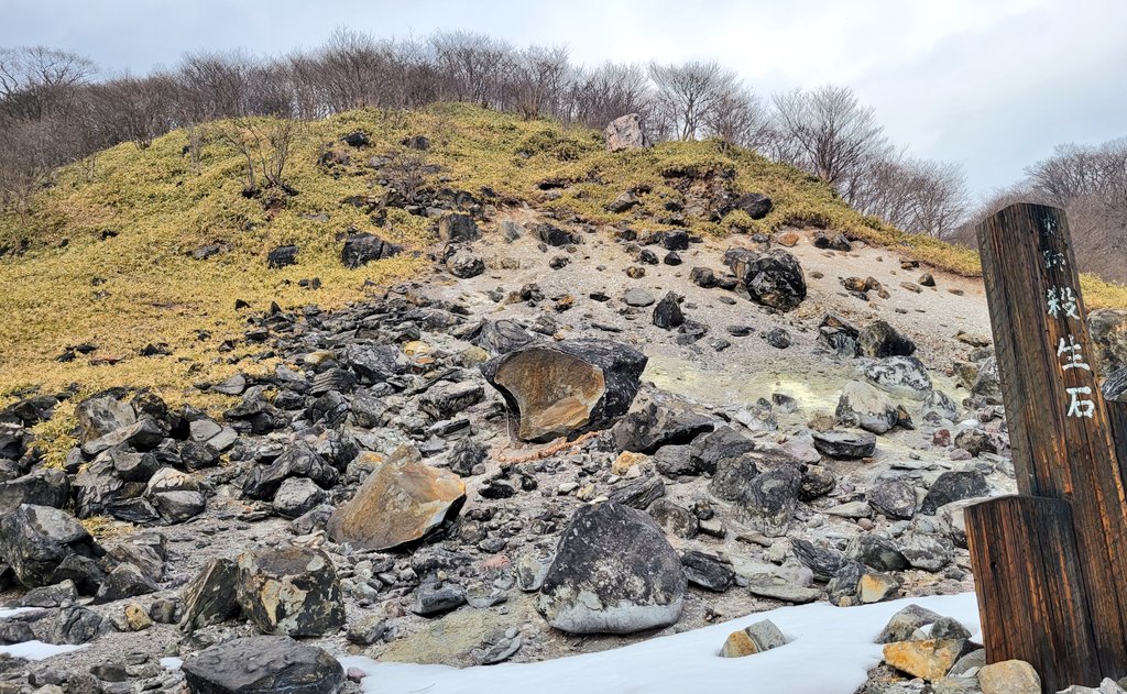 🇯🇵 FLASH | Au #Japon, la 'killing stone', supposée renfermer un #démon depuis presque 1000 ans, s'est ouverte en 2. 

(The Guardian) #Superstition
