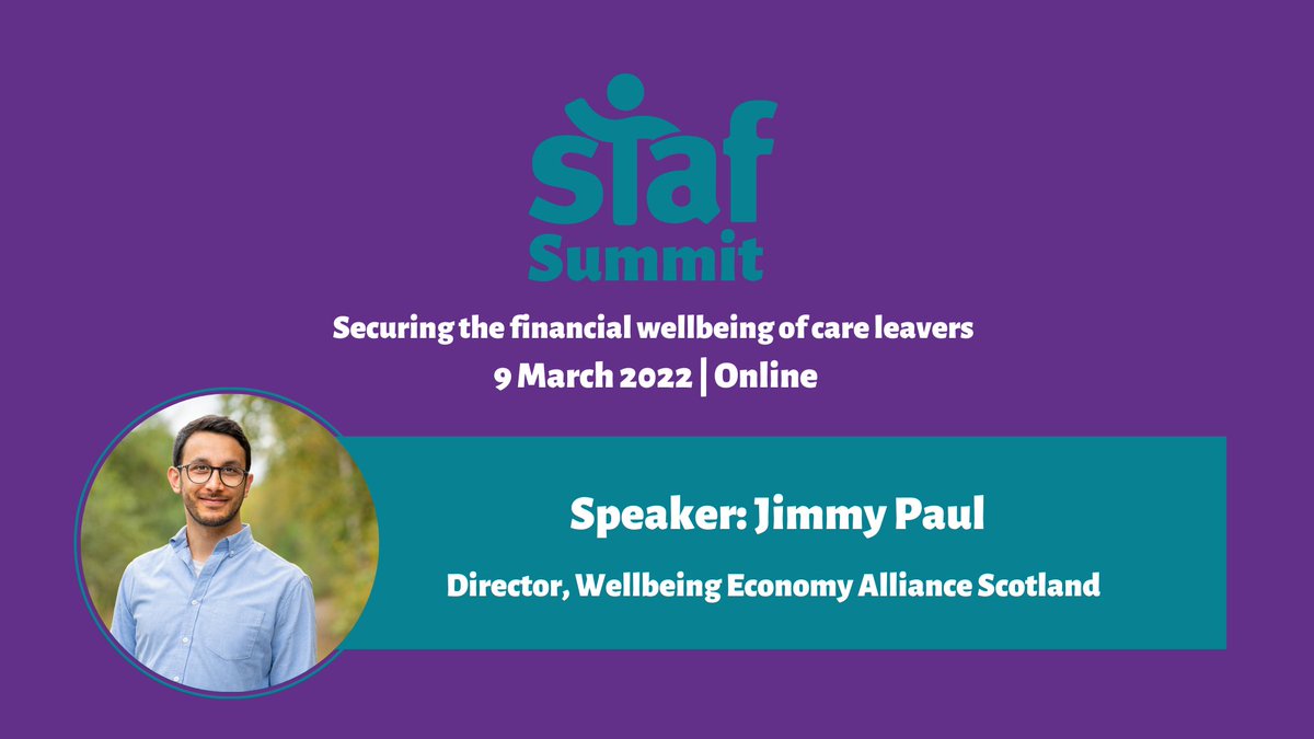 StafScot's tweet photo. Our next speaker is @Jimmypaul90, director of @WEAll_Alliance Scotland 👋

"What good is it if we are at pre-pandemic levels of GDP growth if none of that is directed towards our care leavers?"

#StafSummit22 https://t.co/a5l159vVtE