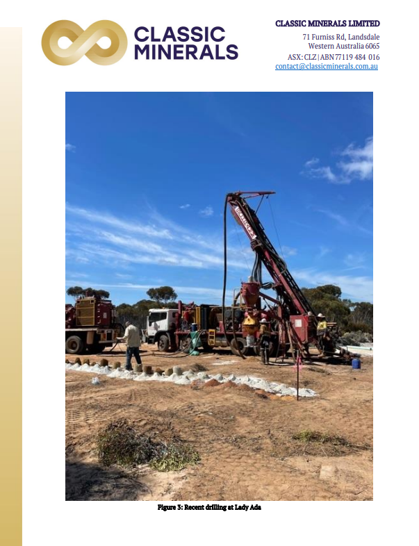 Classic_CLZ's tweet photo. High Grade Gold Results Confirmed at Lady Ada #ClassicMinerals pg5-8 https://t.co/7F9qajJ4SB