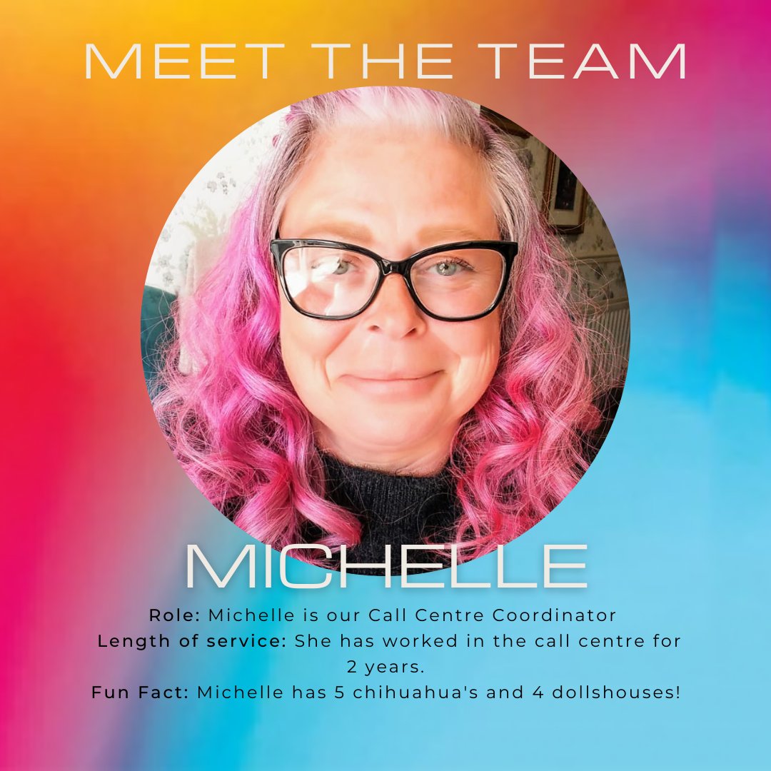 Meet Michelle, our Call Centre Coordinator!

#ncs
