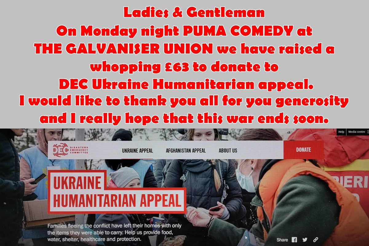 <a href="/GalvanisersU/">Galvanisers Union</a> #PeaceInUkraine #PeaceNotWar #PeaceAndLove #Ukraine️ #NoWar