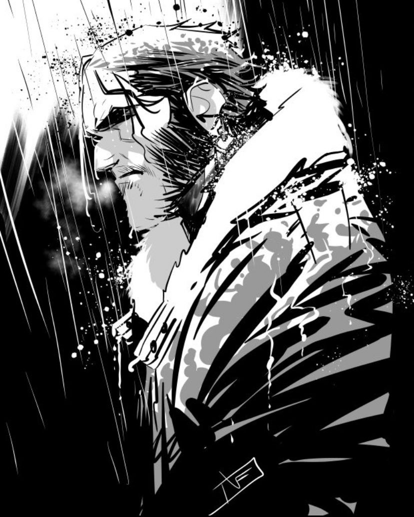 #Art by FedericoVicentini #Wolverine #WolverineWednesday #Logan 

“Rainy days remind me, the world sometimes has sad days too”