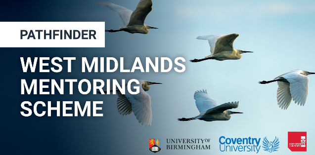 LES_UniBham's tweet photo. NEW Pathfinder –West Midlands mentoring scheme for Aspiring Clinical Psychologists from underrepresented ethnic minority groups. 

Find out how you can take part at https://t.co/A9hFvP81x5 

#pathfinderwm #mentoring #EDI https://t.co/Z5jEaxNbgY