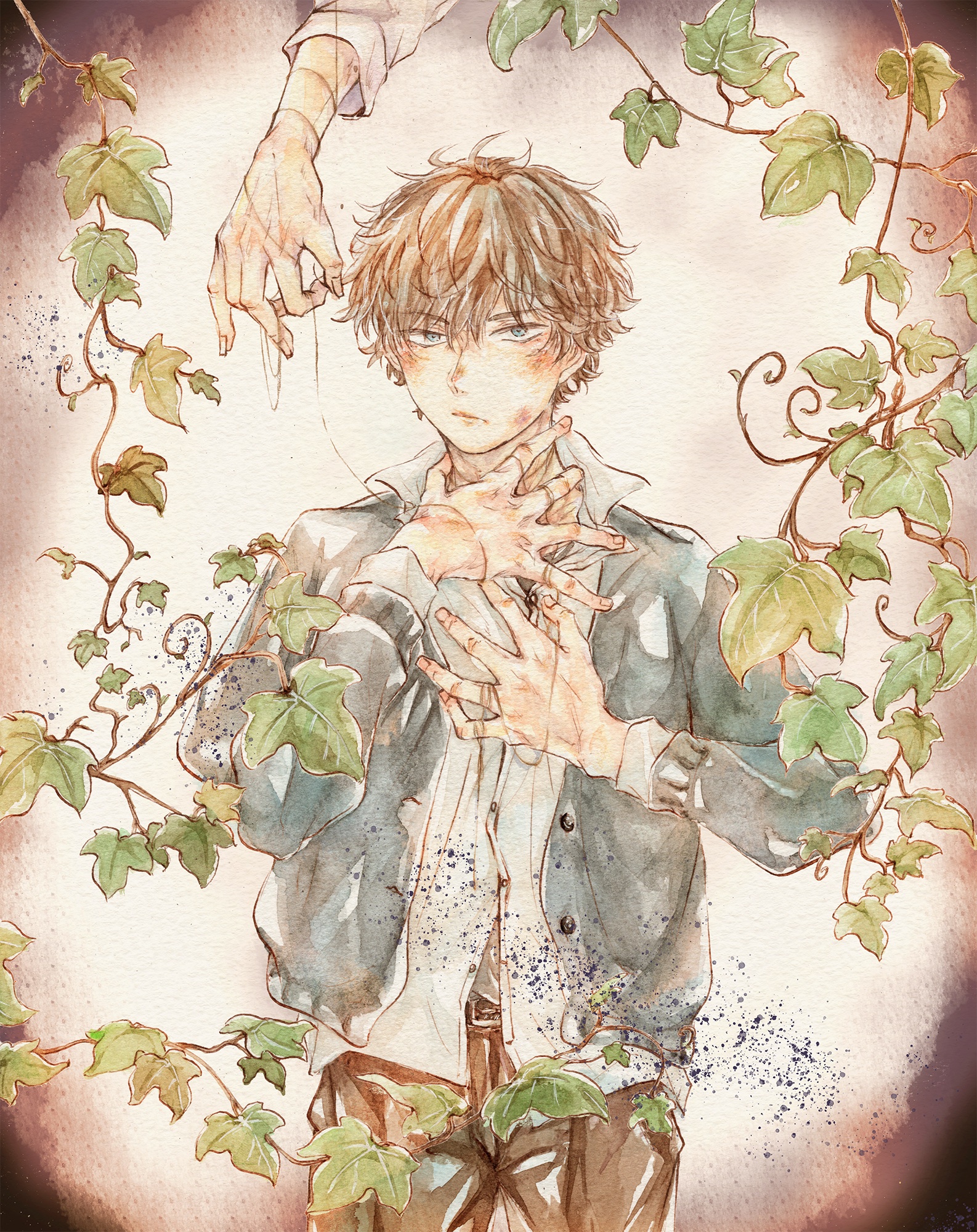 はっさく ヘデラ 最近イラスト描いて 漫画本のカバーデザイン作るのにはまってます 後このヘデラというかアイビーの花言葉ってめちゃくちゃよい T Co F1ba0zdlnh Twitter