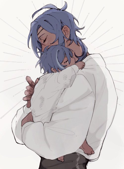 「blue hair brothers」 illustration images(Popular)