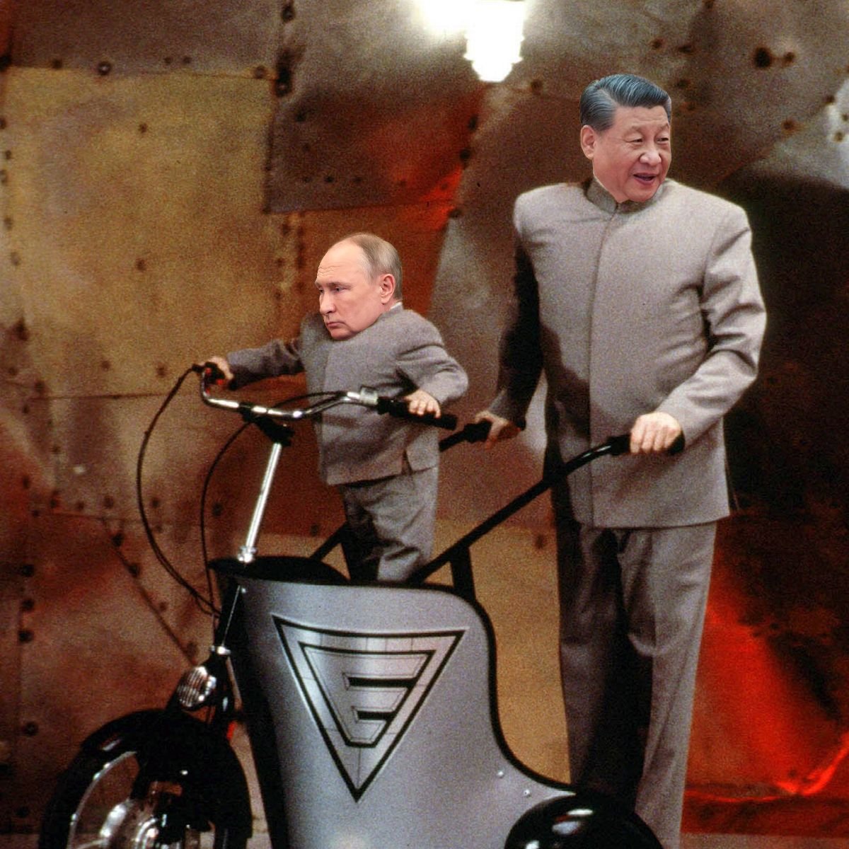 tree_kettle's tweet image. I shall call him.. mini-Xi 😮