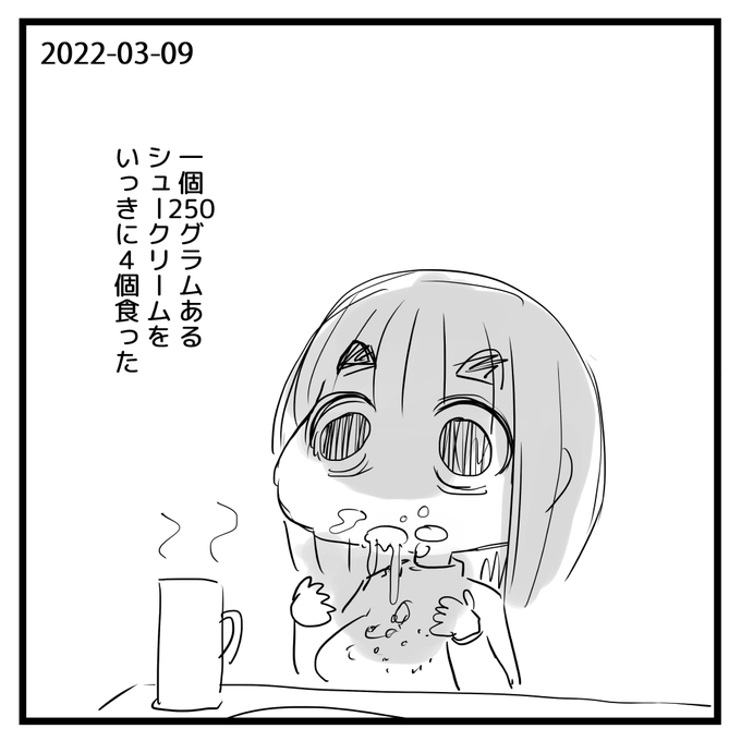 2022-03-09
ダイエット絵日記です。 