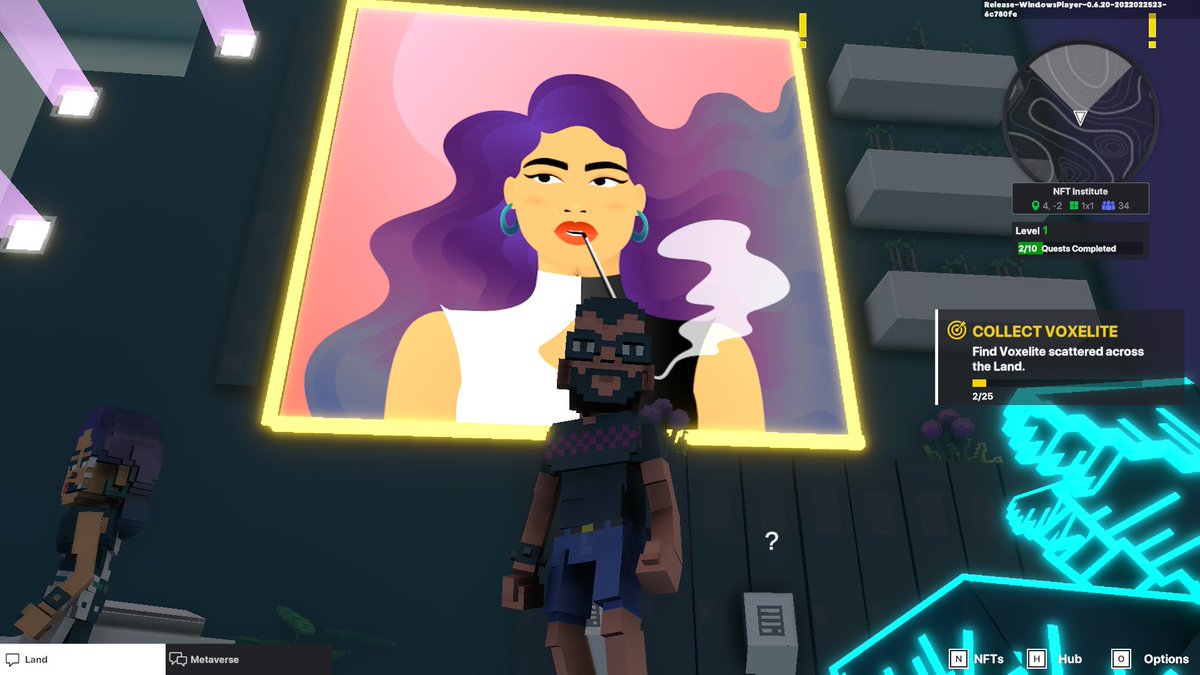martinidsm's tweet photo. @TheSandboxGame @worldofwomennft I just participated in the daily #SandboxAlphaS2Contest for a chance to earn up to 1,000 $SAND! Starting March 7 - Selfie with WorldofWomen. Check out my screenshot below! 👇 #SandboxAlphaS2 https://t.co/ZQIIxfqzW8