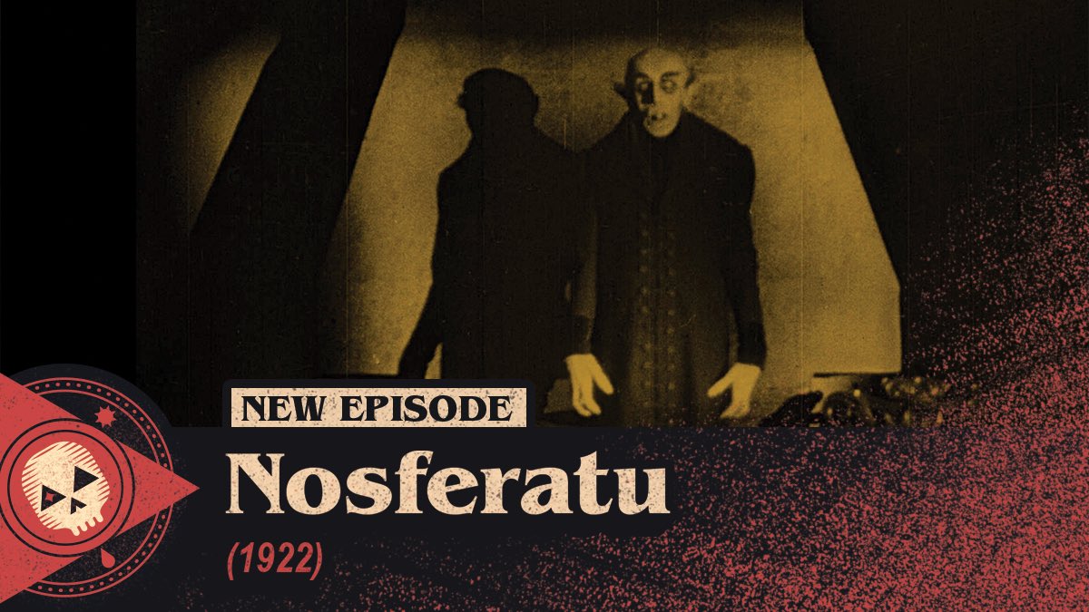Str8_Chilling's tweet photo. Episode #361 - Nosferatu (1922), is now available wherever you get your plague rats!
#nosferatu #nosferatu1922 #fwmurnau #albingrau #countorlock #classicvampire #classichorrormovies #moviereview #horrormoviereviews #straightchillingpodcast #bramstoker #dracula https://t.co/sgx6a0P950