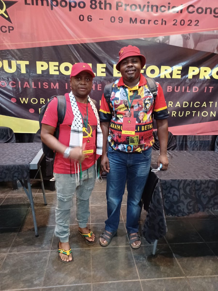 mcdsibuyi's tweet photo. ...with newly elected @SACP1921 Limpopo Provincial Executive Committee members. #PutPeopleBeforeProfits https://t.co/NjPbEo7NEo