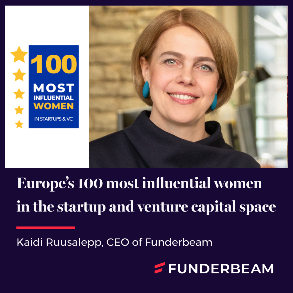 funderbeam's tweet photo. 🎉 Funderteam is proud of CEO of Funderbeam @KaidiRuu, making it the 6th year in a row to "Europe’s most influential women in the startup and venture capital space" by EU-Startups.
Congratulations!
Read more:👇
https://t.co/aOhK1Dez1f
#funderbeam #startups #founders #europe https://t.co/wt1ZGSBfQJ