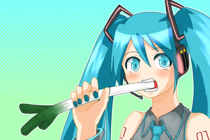 昔に描いたミク(全部5年以上前)もまあまあ可愛い。 