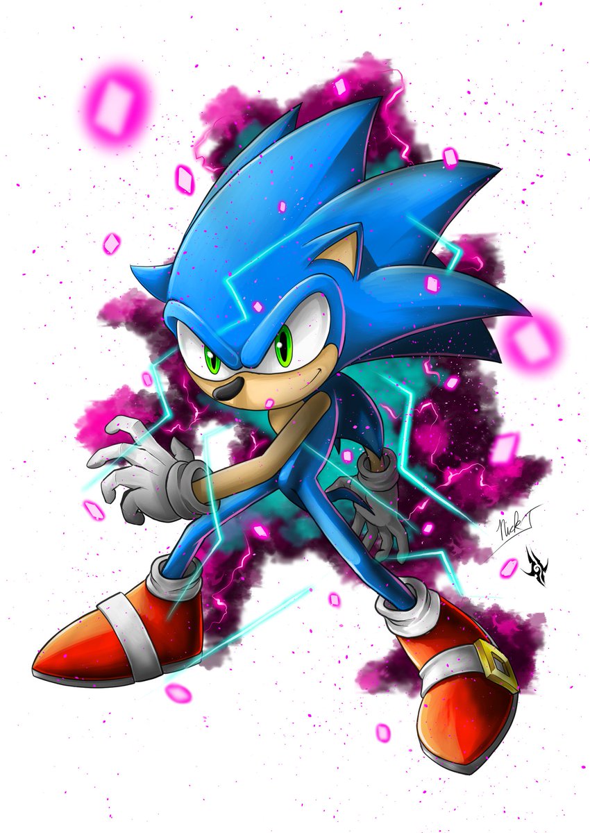 R4venJohnson's tweet image. Sonic the hedgehog art done by me. I don't like to do fan art but there has to be a time where I have to make that change.
