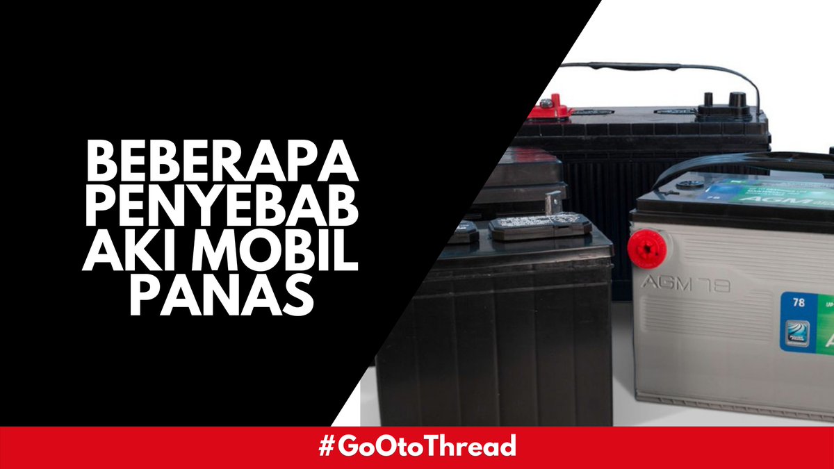 gootodotcom's tweet photo. Pembaca, pernahkah mengalami kondisi aki mobil panas? Apa saja yang menyebabkan aki mobil panas?
Berikut ini dua penyebabnya. #GootoThread https://t.co/QTUKJDo44t