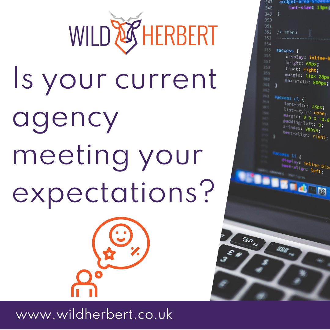 We love serving our clients with genuine results that exceed their expectations. If you don't feel like your needs are being met, talk to Wild Herbert today.

wildherbert.co.uk