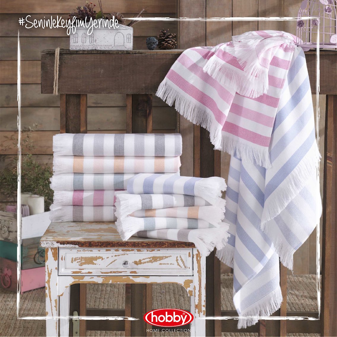 HobbyHomeCollec's tweet photo. Strippe havlu serisi; banyosunda sade, şık ve minimalist tarz arayanların favorisi olacak! ✨
#SeninleKeyfimYerinde #HobbyHomeCollection #strippe #havlu #hobby #evtekstili https://t.co/vuoVCBC9rX