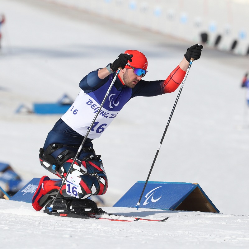ParalympicsGB's tweet photo. A piece of history overnight in the cross-country skiing...

@HopeGordon_ becomes our first ever female Para Nordic skier, while former sailor and ice hockey player @StephenThomas99 made his Beijing debut in his THIRD Paralympic sport. 👏

#WinterParalympics
#ParalympicsGB 🇬🇧