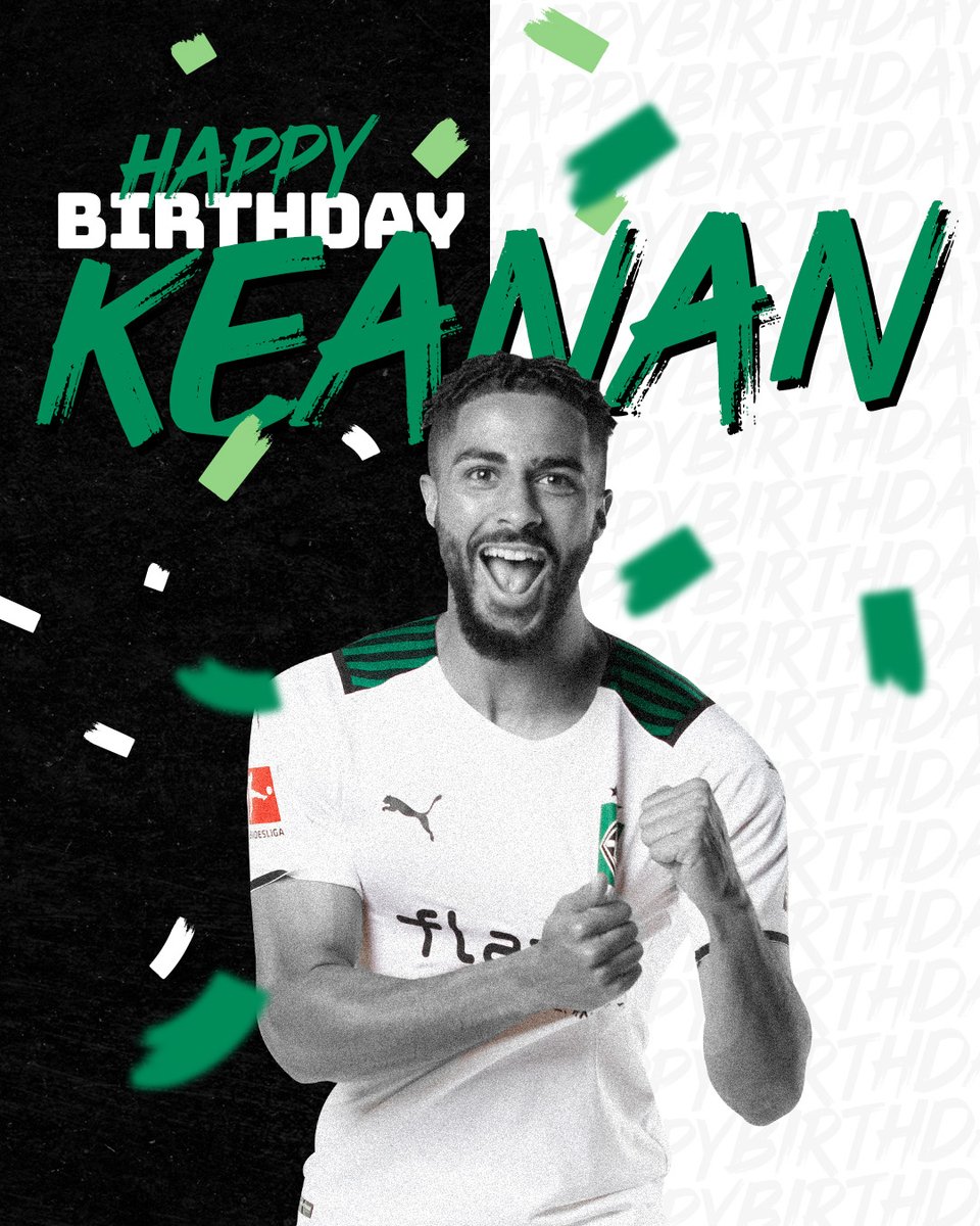 Happy Birthday, <a href="/kbennetts_11/">Keanan Bennetts</a>! 🥳 Nur das Beste für dein neues Lebensjahr 💚