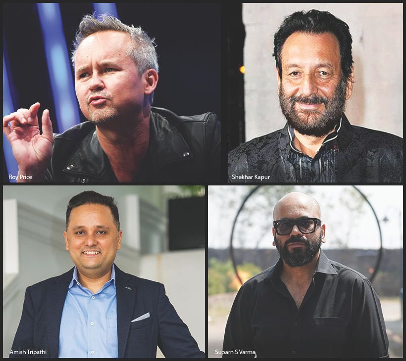 KomalNahta's tweet photo. BIG MARKET ENTRY! Emmy and Globe series winning studio executive, #RoyPrice-led #InternationalArtMachine announces its exciting debut in India - brings together Shekhar Kapur, Suparn S. Varma, Amish Tripathi for an adaptation of the best-seller #TheShivaTrilogy https://t.co/YJNEfHLdta