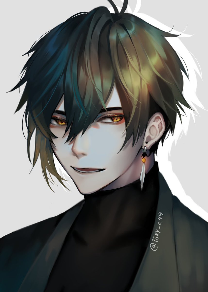  doodle A Short Hair Zhongli Tory Holy Lemon Tea Work On 