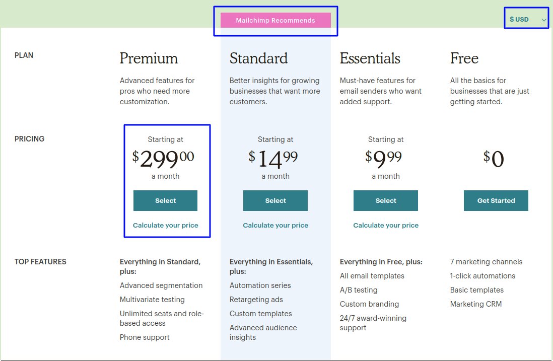 kikiwright93's tweet photo. #Anchoring is a way to use irrelevant information as a reference point (or #anchor) to influence in a #decision. The following example uses colors and a recommendation box to influence customers in buying the Standard Plan.
@lets_NEUROmkt #MKTINGNEURO #NMKTRCH #XperientialMkt https://t.co/k5EgKF0duV