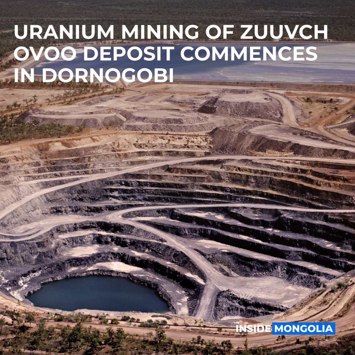 Badrakh Energy, a joint venture between France's Orano Mining and Mongolia's Mon-Atom, has begun production testing of one of the world's largest uranium deposits. ⛏

The testing successfully ended the long exploration period that started 15 years ago.