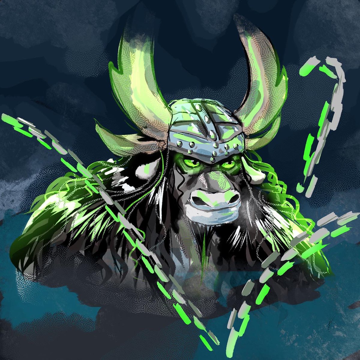 _Phineart's tweet photo. Kai from kung fu panda 3 https://t.co/F8xsazYiK0
