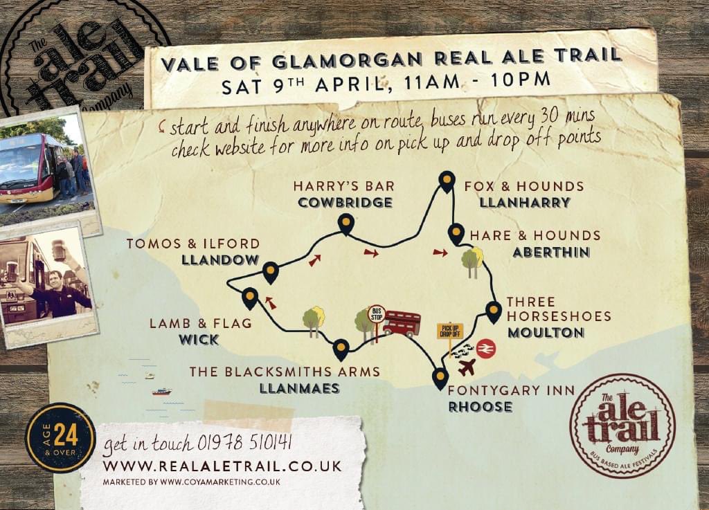 First peak at the Vale of Glamorgan Real Ale Trail 2022, it's a corker🍺  who’s coming? 

realaletrail.co.uk/vale-of-glamor…