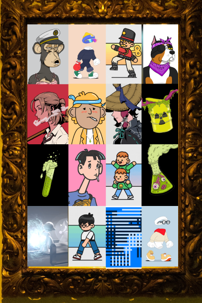 WanjoNfter's tweet photo. @obchakevich_ My collection is available on open seas. 
Feel free to purchase this piece of framed collectible art work. 
https://t.co/I9hMMs2Guq https://t.co/OrYvnJgTxd