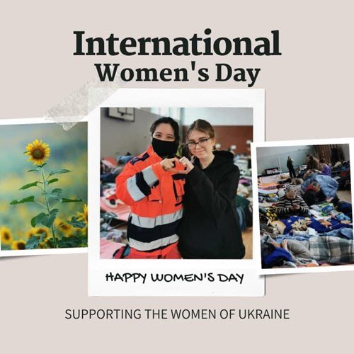 Jessicachapplow's tweet photo. Happy #InternationalWomensDay / Week/ Month/ Year! 
An unexpected gift to spend it with my #twin sister in Warsaw meeting so many phenomenal women working tirelessly to restore humanity during the toughest of times for #Ukraine️ 
💙💛
#StandWithUkraine #Humanity #Kindness https://t.co/XUBJBOGVib