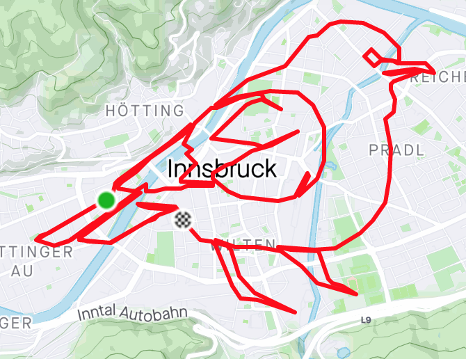 Comment ça cette trace GPS est suspecte ? ;) 

(en tout cas on a bien souffert pour la tracer)
youtube.com/watch?v=ORb88W…

#birdwatching #bird #strava #stravart #RGT