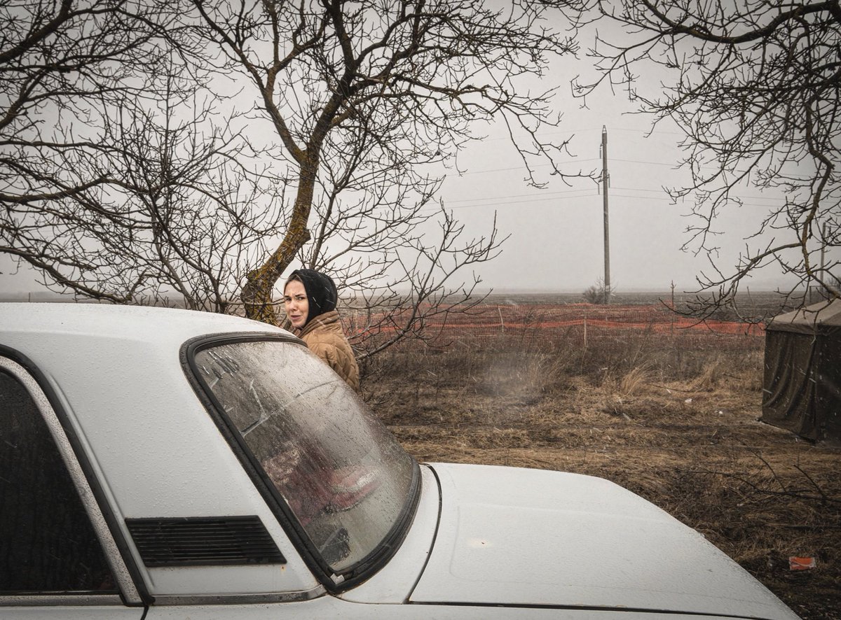 Fuga da Odessa

Moldova - Ukraine border

#Ukraine️ #Refugees