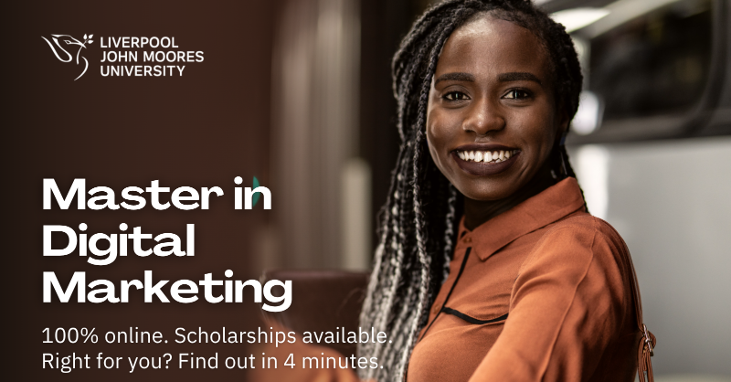 mystudyfit's tweet photo. Is a British Master in Digital Marketing right for you? 100% online, part-time. Scholarships available. Take the 4-minute quiz to see if it’s for you. 🇬🇧