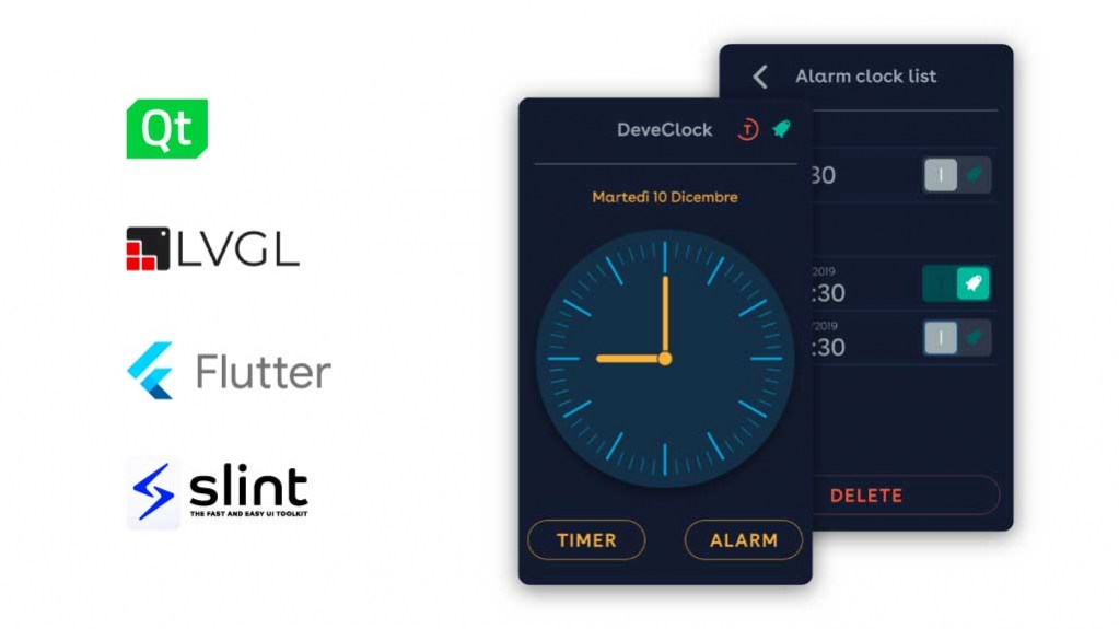 Develer (@develer) on Twitter photo ⚙️4 Librerie per GUI embedded a confronto ⚙️
✍️<a href="/lucaotta/">Luca Ottaviano @lucaotta@mastodon.uno</a>
Leggi il blogpost 👉bit.ly/34bTPE7
Un confronto fra le 4 librerie #GUI più promettenti per capire quali sono le migliori per lo sviluppo di applicazioni #embedded. ⚙️4 Librerie per GUI embedded a confronto ⚙️
✍️<a href="/lucaotta/">Luca Ottaviano @lucaotta@mastodon.uno</a>
Leggi il blogpost 👉bit.ly/34bTPE7
Un confronto fra le 4 librerie #GUI più promettenti per capire quali sono le migliori per lo sviluppo di applicazioni #embedded.