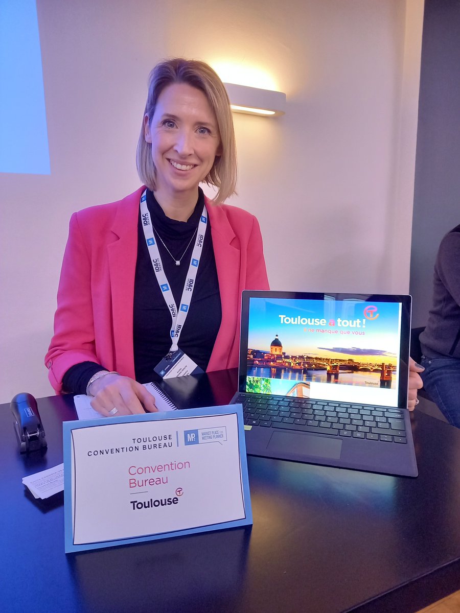 [Retour sur] Nous étions présents hier soir sur l' #AfterworkMP2 à Paris !
MP2 réunit une centaine de meeting planners qui souhaitent exposer et partager leurs projets avec des destinations, des lieux. 
#eventprofs #visiteztoulouse