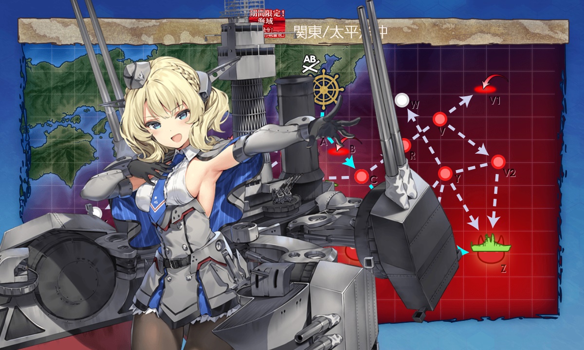 E3-3甲クリア!
ボス自体は到達一発クリアだったが、道中というか空襲が割と厳しかった 