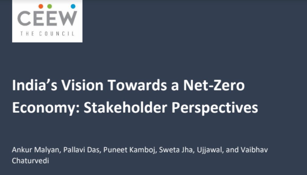 CEEW (@ceewindia) on Twitter photo To know more about the perceptions of different stakeholders towards #India’s low #carbon vision, read, “India’s Vision Towards a Net-Zero economy: Stakeholder Perspectives”.
🔗bit.ly/3pLA51K
<a href="/ankur_malyan/">Ankur Malyan</a> <a href="/pallavi_saice/">Pallavi Das</a> <a href="/puneetkmbj/">Puneet Kamboj</a> To know more about the perceptions of different stakeholders towards #India’s low #carbon vision, read, “India’s Vision Towards a Net-Zero economy: Stakeholder Perspectives”.
🔗bit.ly/3pLA51K
<a href="/ankur_malyan/">Ankur Malyan</a> <a href="/pallavi_saice/">Pallavi Das</a> <a href="/puneetkmbj/">Puneet Kamboj</a>