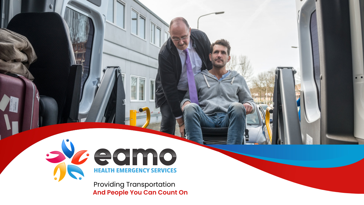 Our client's safety and comfort are our priority, which is why we only have experts behind the wheel to assure them that they will arrive at their destination safely and on time.

For transportation services, contact Eamo Health Emergency Services.

#ExpertDrivers