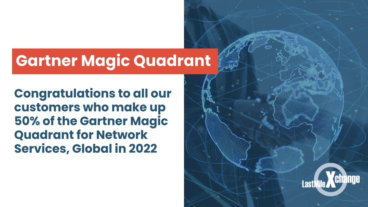 There’s an excitable buzz around the announcement of the #GartnerMagicQuadrant winners. And we are proud to be in partnership with 9 out of the 18 operators recognised for Network Services Global.
 
Congratulations you are all superstars, and we love doing business with you.