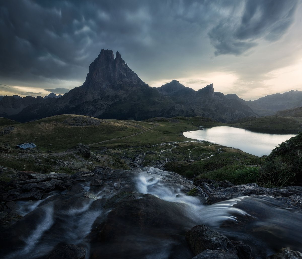 Gm🌈, I've been traveling in Eastern Europe for the past week and will be for another week. Here is an image from the French Pyrenees.