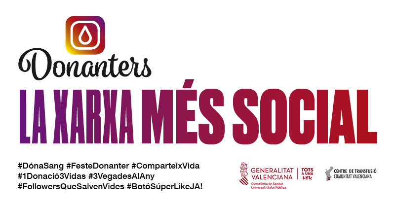 Donación de sang  #Foios
📅Dimecres #9març 
📌Ajuntament
🕐 16:30-20:30
Les transfusions de sang salven vides els 365 dies de l'any. 👉La teua donació és l'única alternativa perquè 3 persones puguen rebre el seu tractament. 
#FesteDonanter