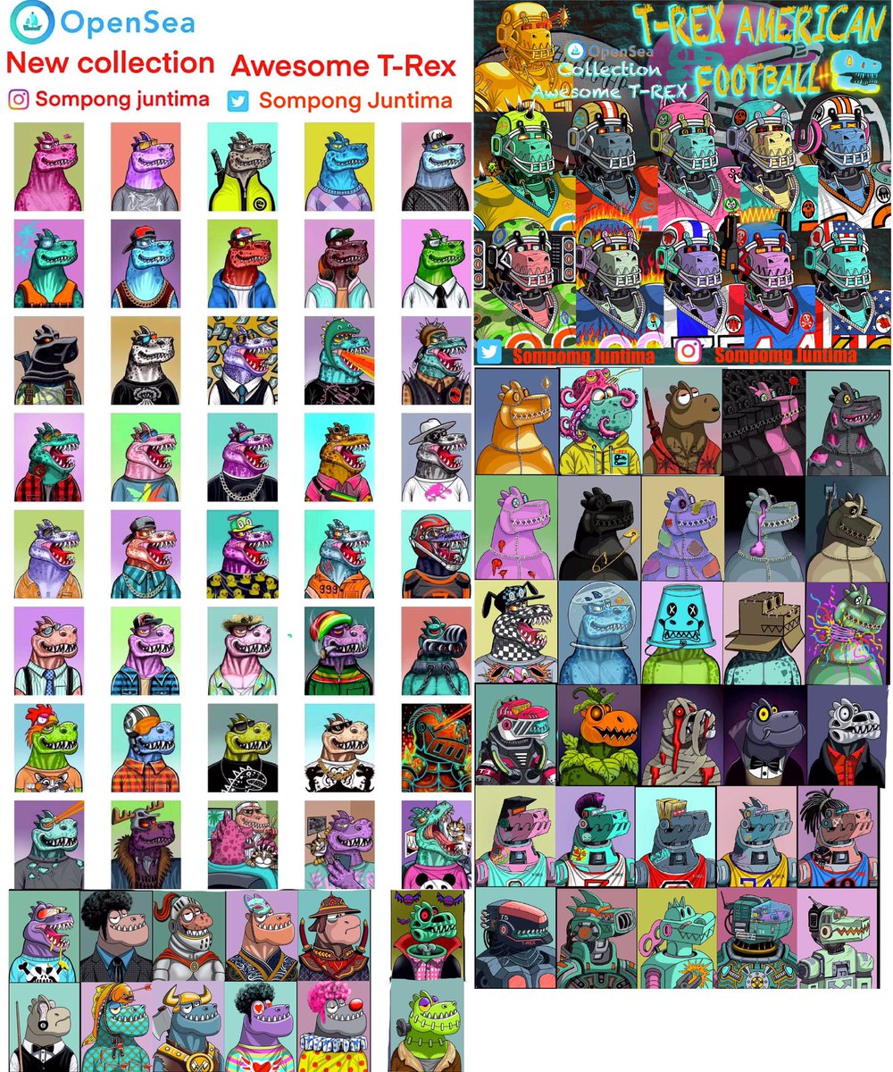 I'm a Thai artist  I have worked hard on this collection and I hope collectors will like it.

 #nftcollectors #NFTCommmunity #NFTJapan #NFTartist #NFTTHAILAND #NFTThaicommunity #Silverpig7 #sompongNFT #SompongJuntima #artnft #nft 

opensea.io/collection/awe…