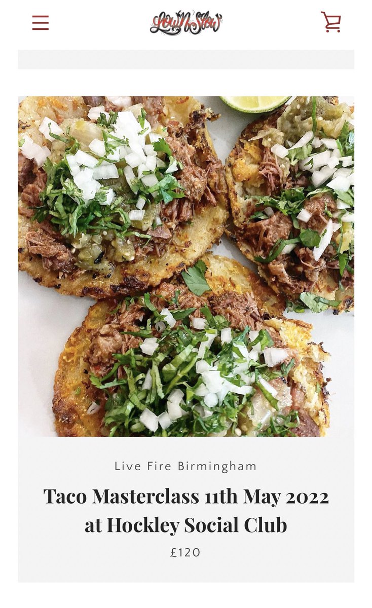 I have three dates available for cooking courses guys, there wont be as many this year or until I recruit a bigger team.

Booking here please, i hope to see some of you there.

andylownslow.co.uk/collections/all