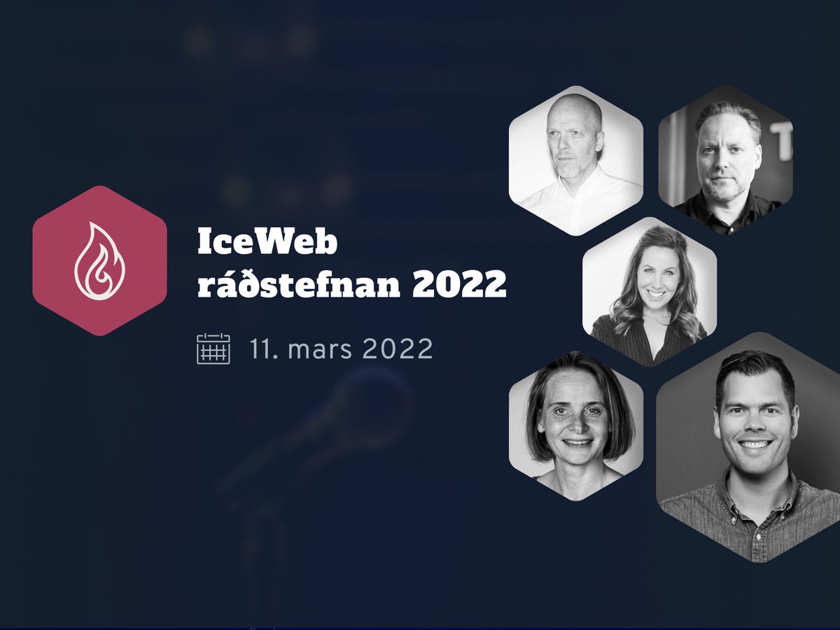 samtokvef's tweet photo. Miðasala á IceWeb ráðstefnuna á föstudaginn í fullum gangi á https://t.co/AJAQtP67n1 #iceweb22
5 frábær erindi frá 12:00 til 14:30 og íslensku vefverðlaunin um kvöldið. https://t.co/sDYvV9oZpv