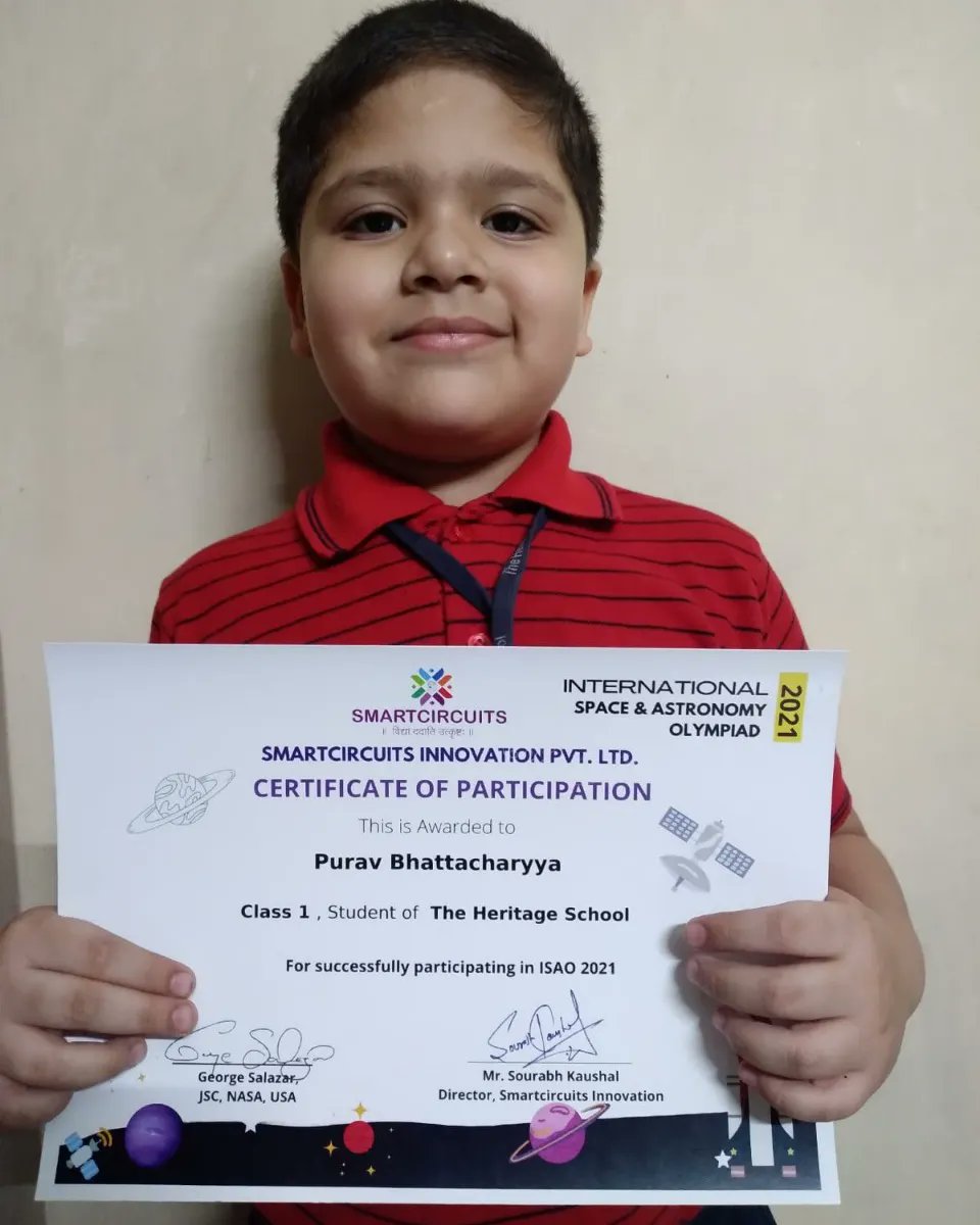 heritageschoolI's tweet photo. These young students of classes 1 &amp; 2 from The Heritage School made their school proud as they were awarded certificates for various achievements.
#certificate #competition #proudmoment #bestschoolinKolkata #theheritageschool #internationalschoolsinkolkata https://t.co/N8mRYvsyiw