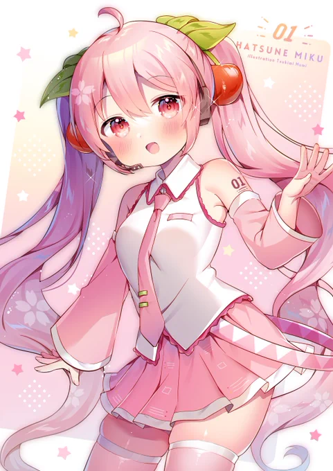 桜ミクさん🌸 #ミクの日 #ミクの日2022 #初音ミク 