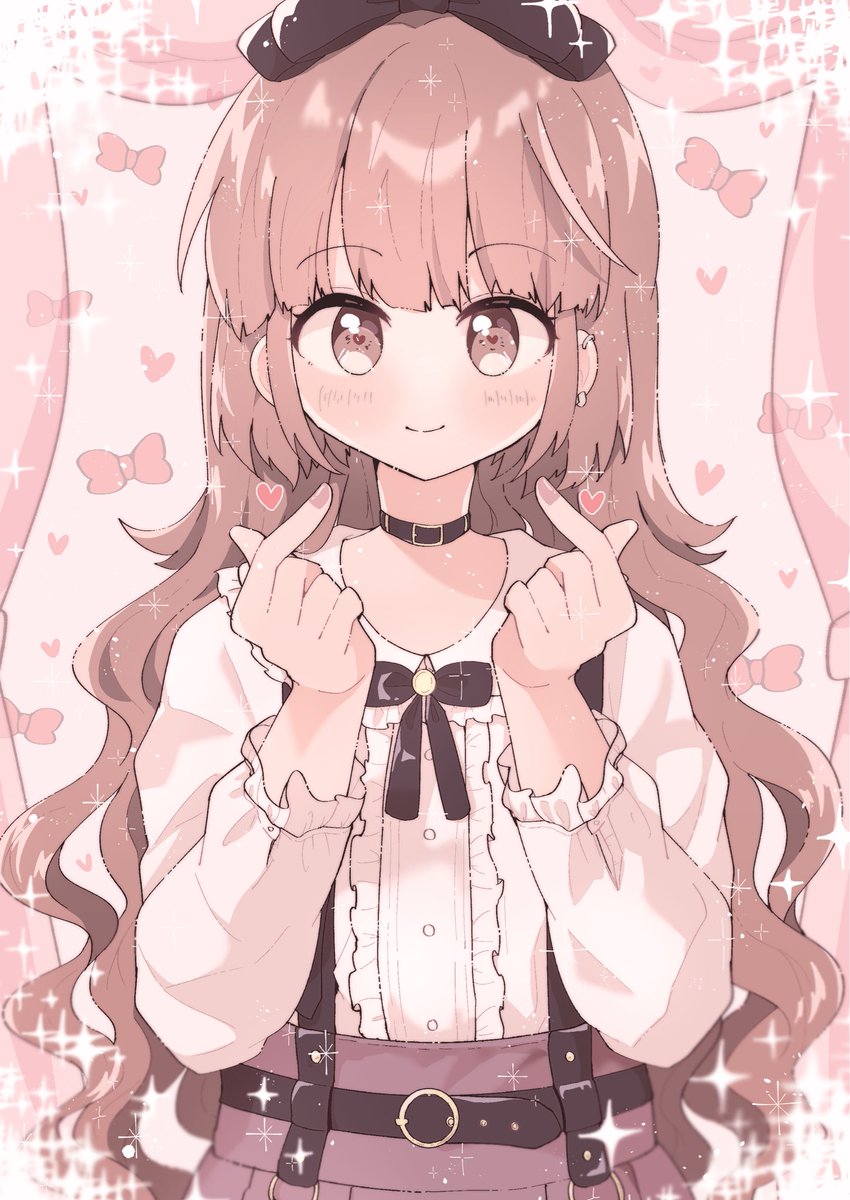 「*⋆꒰ঌ┈┈┈┈┈┈┈┈┈໒꒱⋆*
     最強かわいい女の子💖
*⋆꒰ঌ┈」|燈香のイラスト